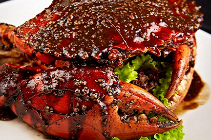 Black pepper crab 